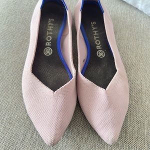 Pink Rothy’s Points size 10.5. GUC